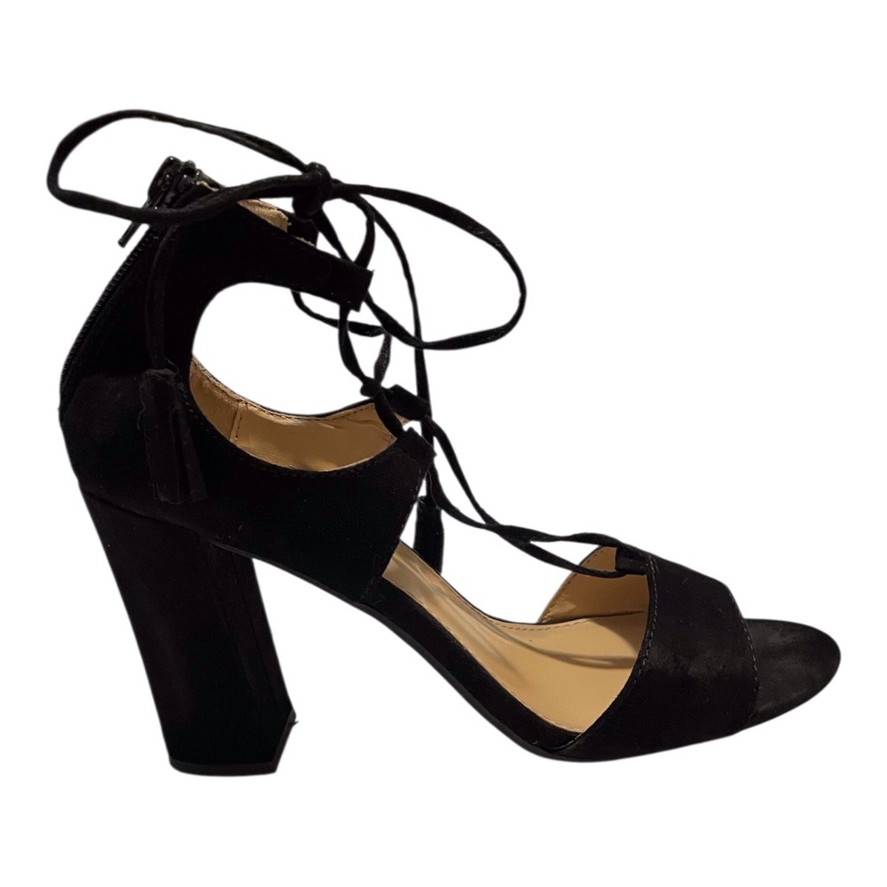 Apt.9 Women's Black Strappy Block Heels Sandal, 7.5M - Picture 5 of 10